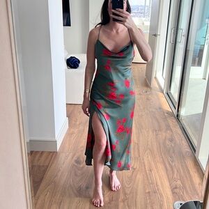 ASTR the Label floral straps Midi Dress